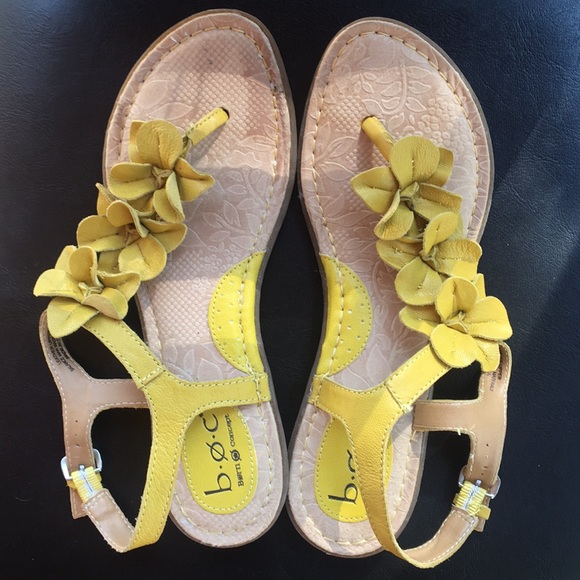 b.o.c. | Shoes | Boc Yellow Sandals | Poshmark